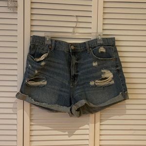AEROPOSTALE mom jean shorts